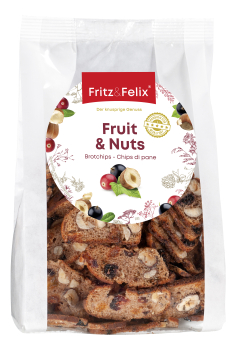 Fritz&Felix Fruit & Nuts Brot Chips 150 Gramm